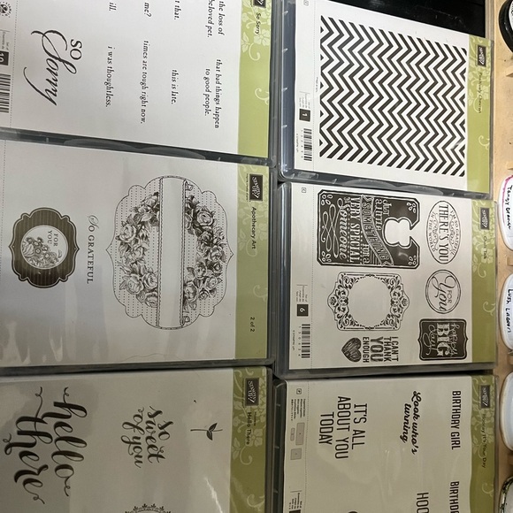 Stampin' Up! Decorative Stamp Set - Black and White retired 
You choose stamp - Picture 11 of 15